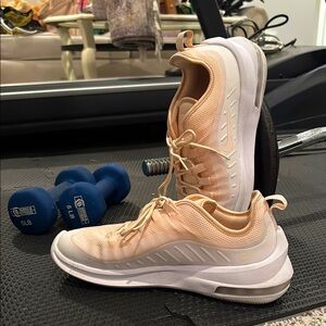 Nike Women's Cream Sneakers- Air Maxes